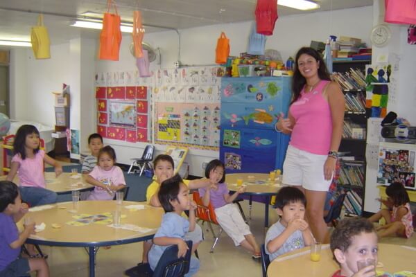 ハワイの幼稚園留学