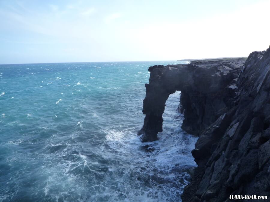 象の鼻の溶岩岩