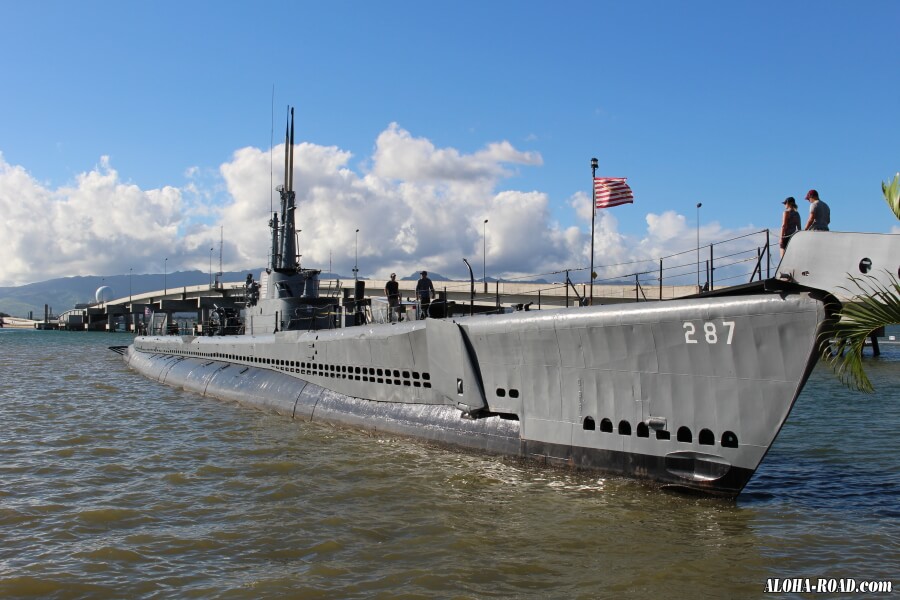 太平洋航空博物館の潜水艦